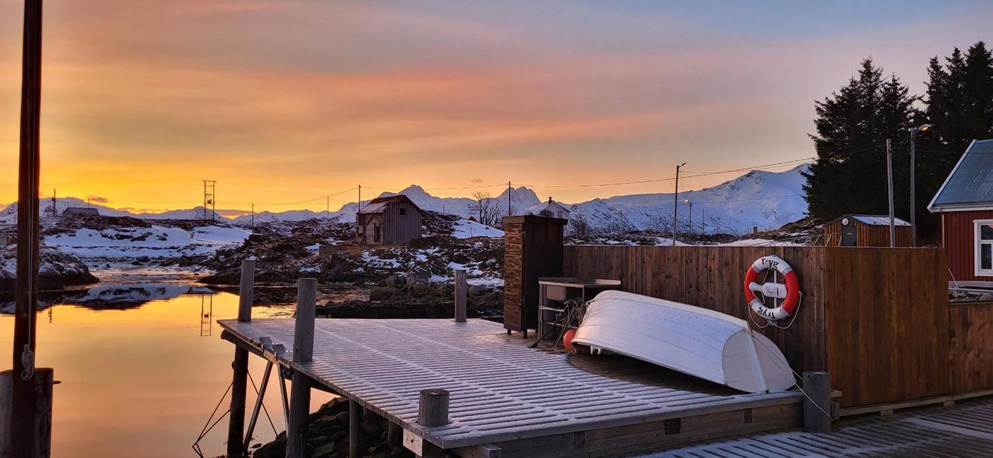 Cabin in Borgvåg Lofoten - Large Vestvagoy Eksteriør bilde